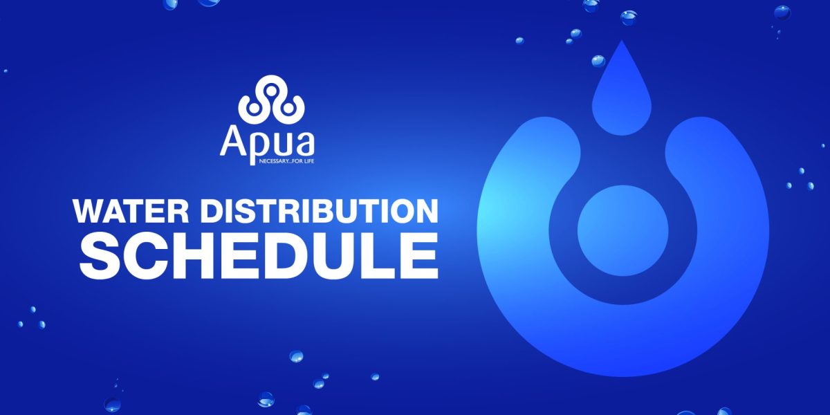 APUA Water Distribution Schedule