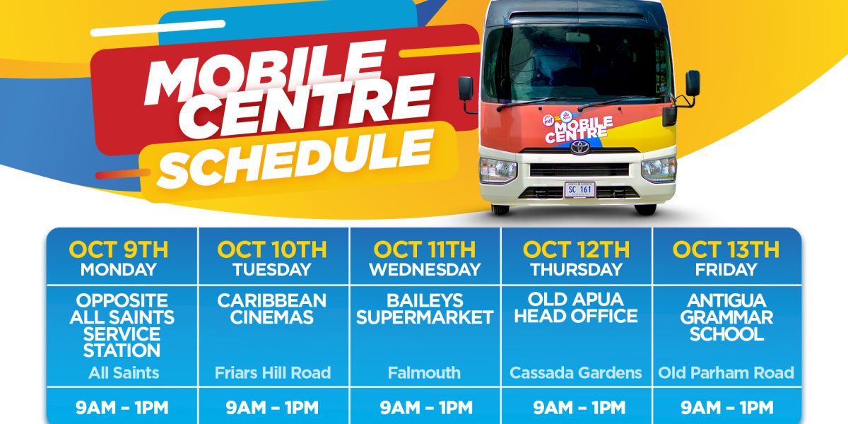 Monday 9th Mobile Centre Opening Hours