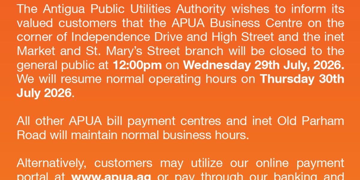 Early Closure Notice-01