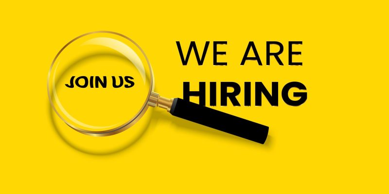 We Are Hiring